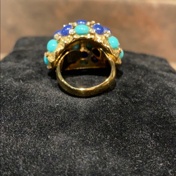 Stella & Dot Turquoise Jule’s Ring - Picture 2 of 2